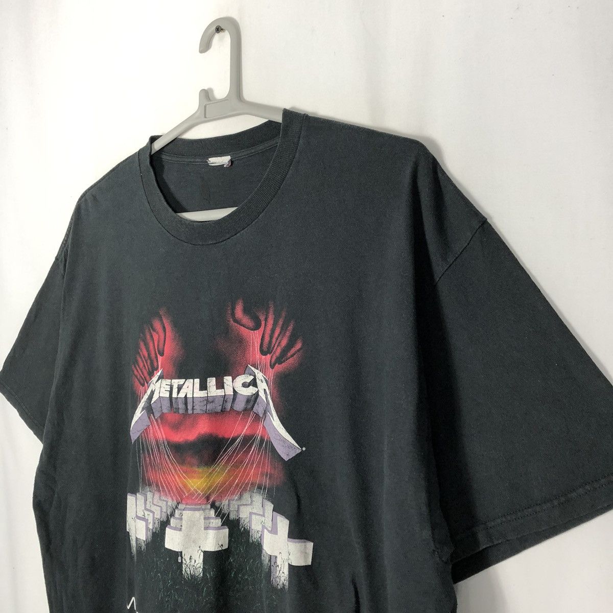 Band Tees × Metallica × Vintage 🔥Rare🔥1994 Metallica Master Of Puppets Promo Tee By Giant Size US XXL / EU 58 / 5 - 7 Thumbnail