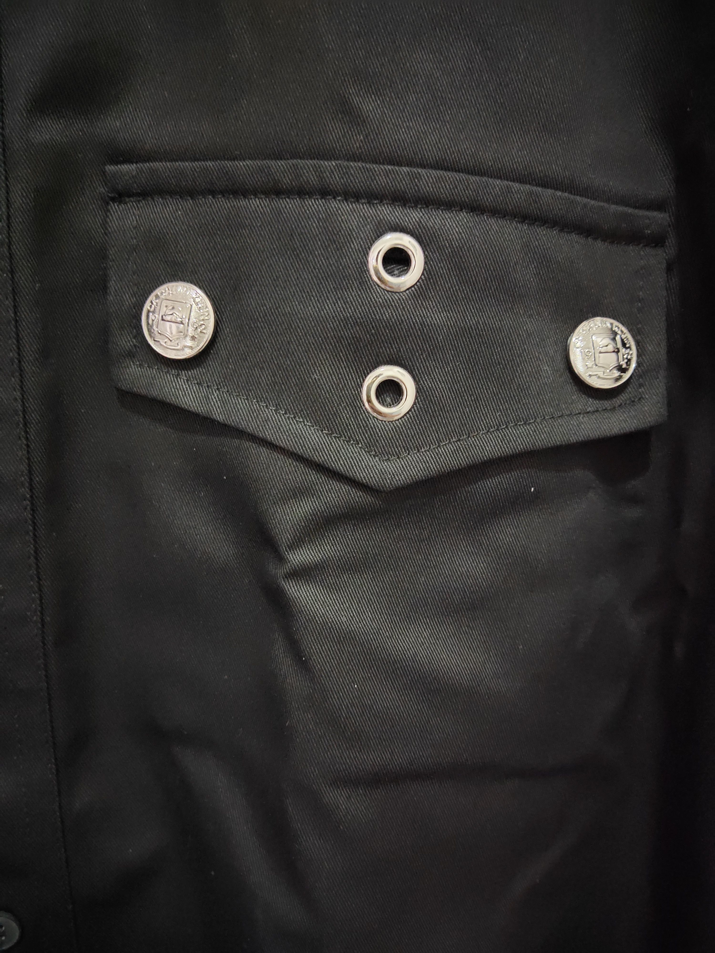 Calvin Klein Rare!! Calvin Klien Studs Long Sleeve Button Up Shirt Size US M / EU 48-50 / 2 - 5 Thumbnail