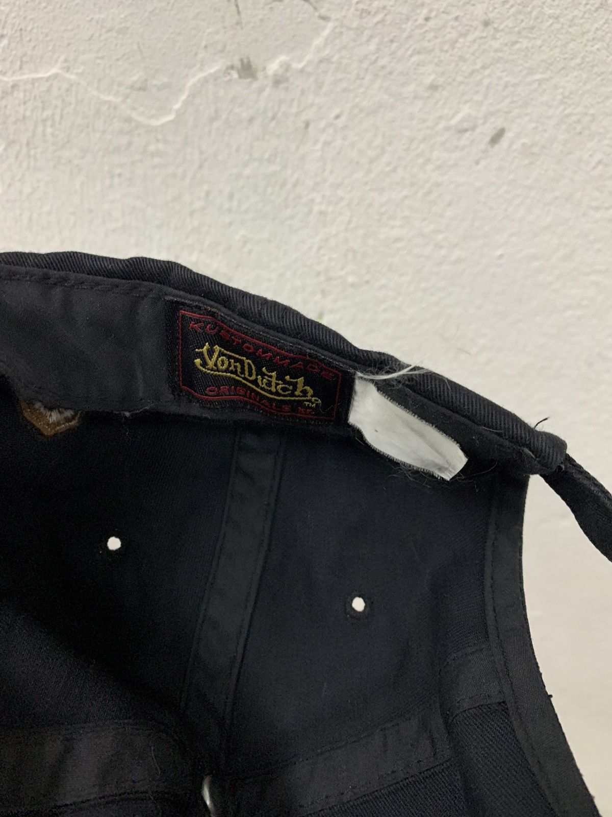 Von Dutch Von Dutch Distressed Hat Size ONE SIZE - 7 Thumbnail