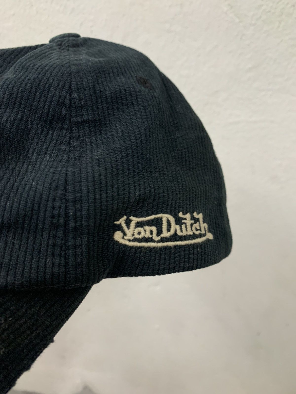 Von Dutch Von Dutch Distressed Leather Strap Hat Size ONE SIZE - 4 Thumbnail
