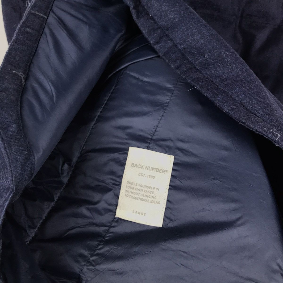 Designer × Japanese Brand × Vintage Japanese Autumn Back Number Goose Down Jacket Size US M / EU 48-50 / 2 - 7 Thumbnail