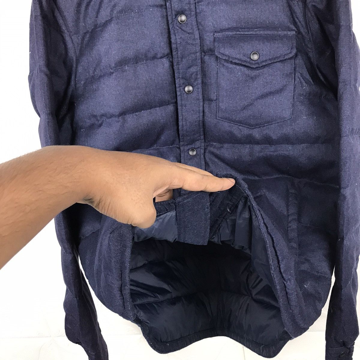 Designer × Japanese Brand × Vintage Japanese Autumn Back Number Goose Down Jacket Size US M / EU 48-50 / 2 - 4 Thumbnail