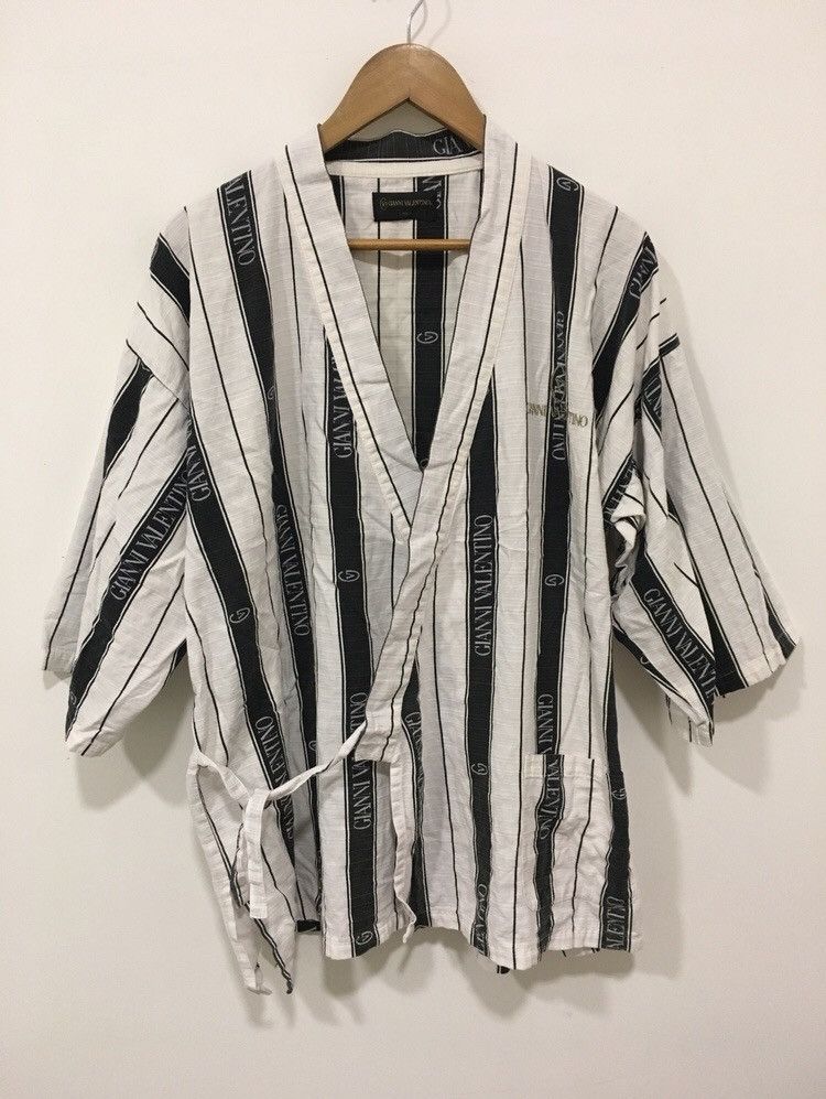 Valentino kimono stripe Size US L / EU 52-54 / 3 - 1 Thumbnail