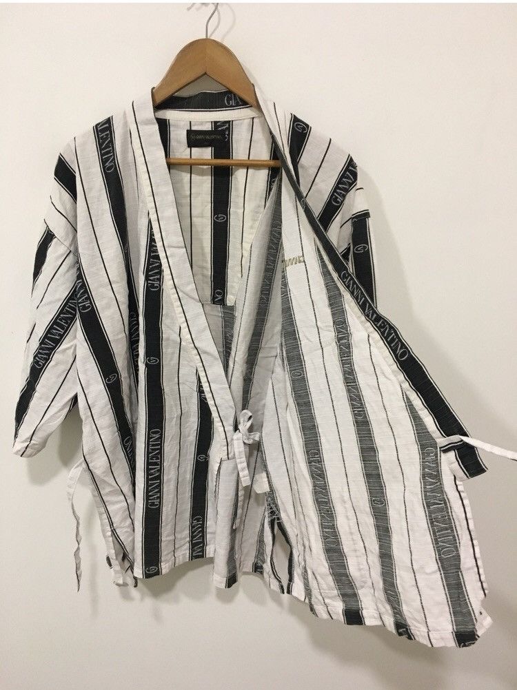 Valentino kimono stripe Size US L / EU 52-54 / 3 - 2 Thumbnail