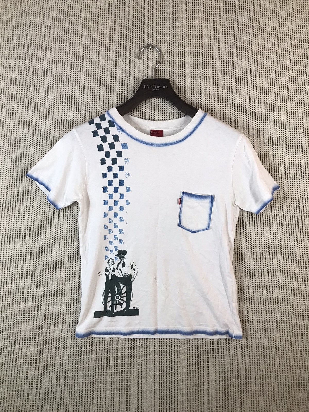 Levi's × Levi's Vintage Clothing ‼️VTG LEVIS TSHIRT DISTRESSED ‼️ Size M / US 6-8 / IT 42-44 - 1 Thumbnail