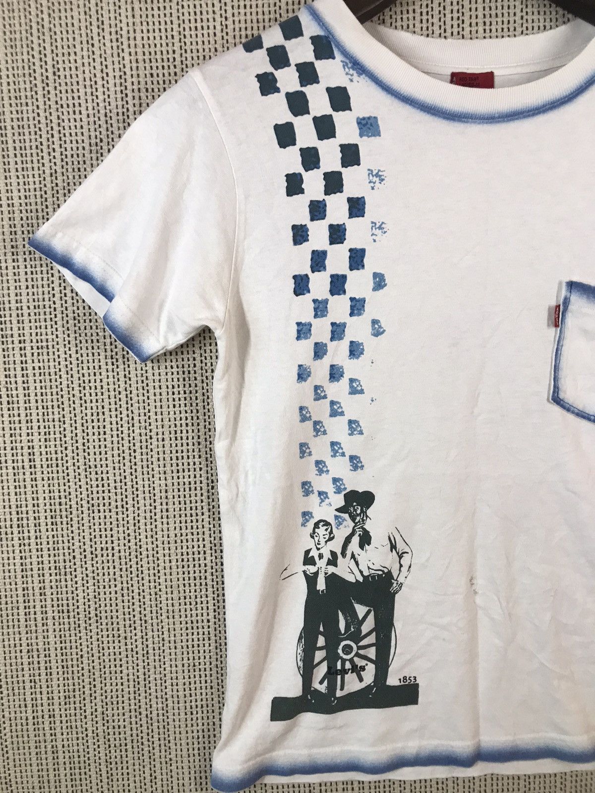 Levi's × Levi's Vintage Clothing ‼️VTG LEVIS TSHIRT DISTRESSED ‼️ Size M / US 6-8 / IT 42-44 - 5 Thumbnail