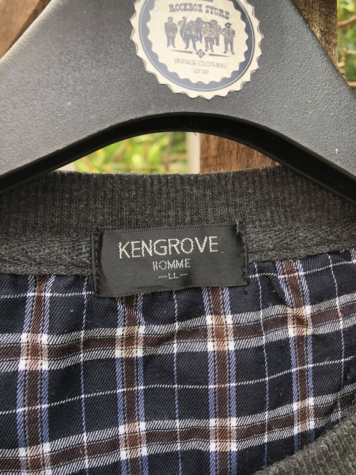 Japanese Brand Vintage 80's Sweatshirt Embroidered Logo by Kengrove Homme Size US XL / EU 56 / 4 - 9 Thumbnail