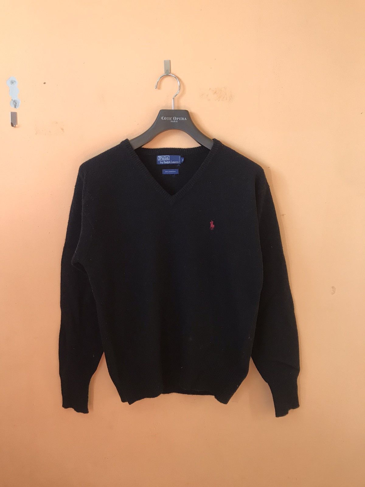 Polo Ralph Lauren × Ralph Lauren ‼️POLO RALPH LAUREN SWEATSHIRT KNIT 100% LAMBWOOL‼️ Size US M / EU 48-50 / 2 - 1 Thumbnail