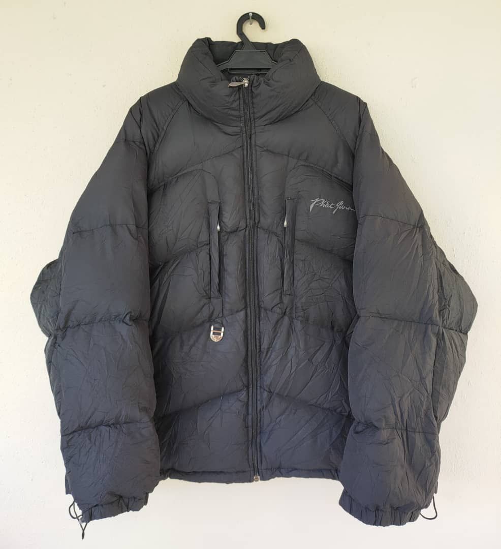 Image of Hype x Phat Farm Phat Farm Down Jacket in Grey, Men's (Size XL)