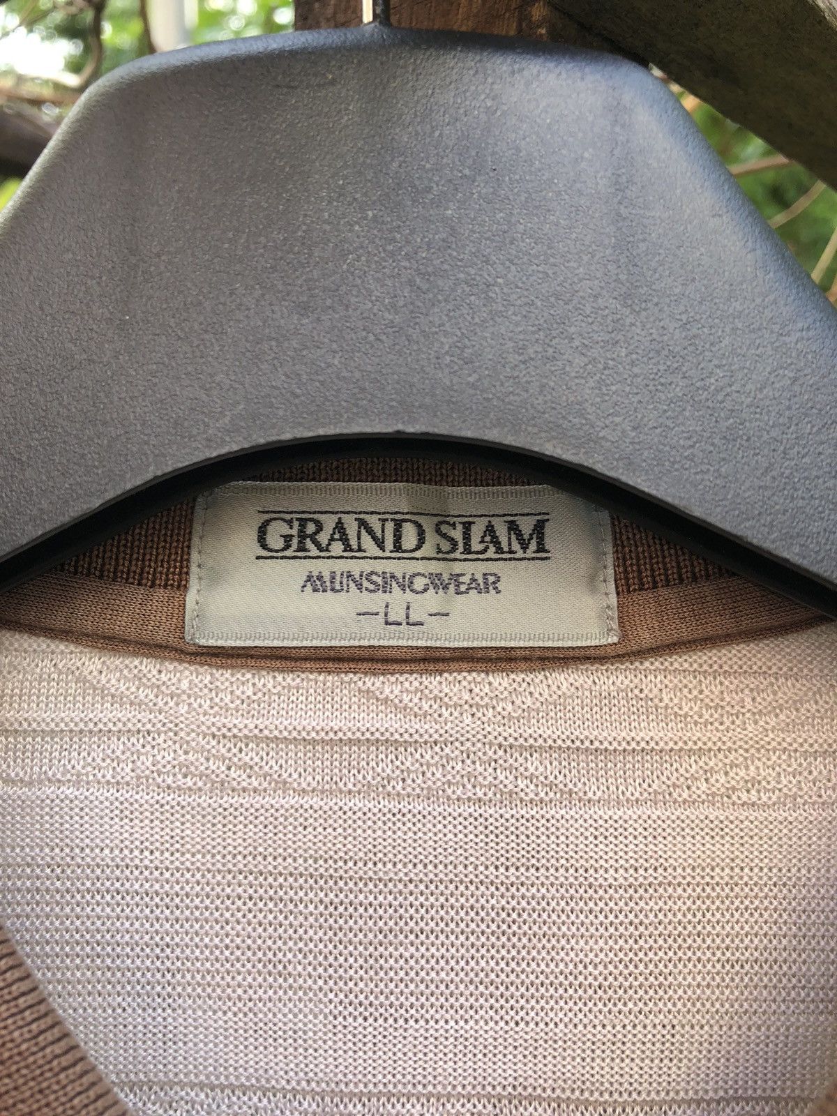 Grand Slam Vintage 90's Polo Shirt Striped Pullover by Grand Slam Size US L / EU 52-54 / 3 - 11 Thumbnail