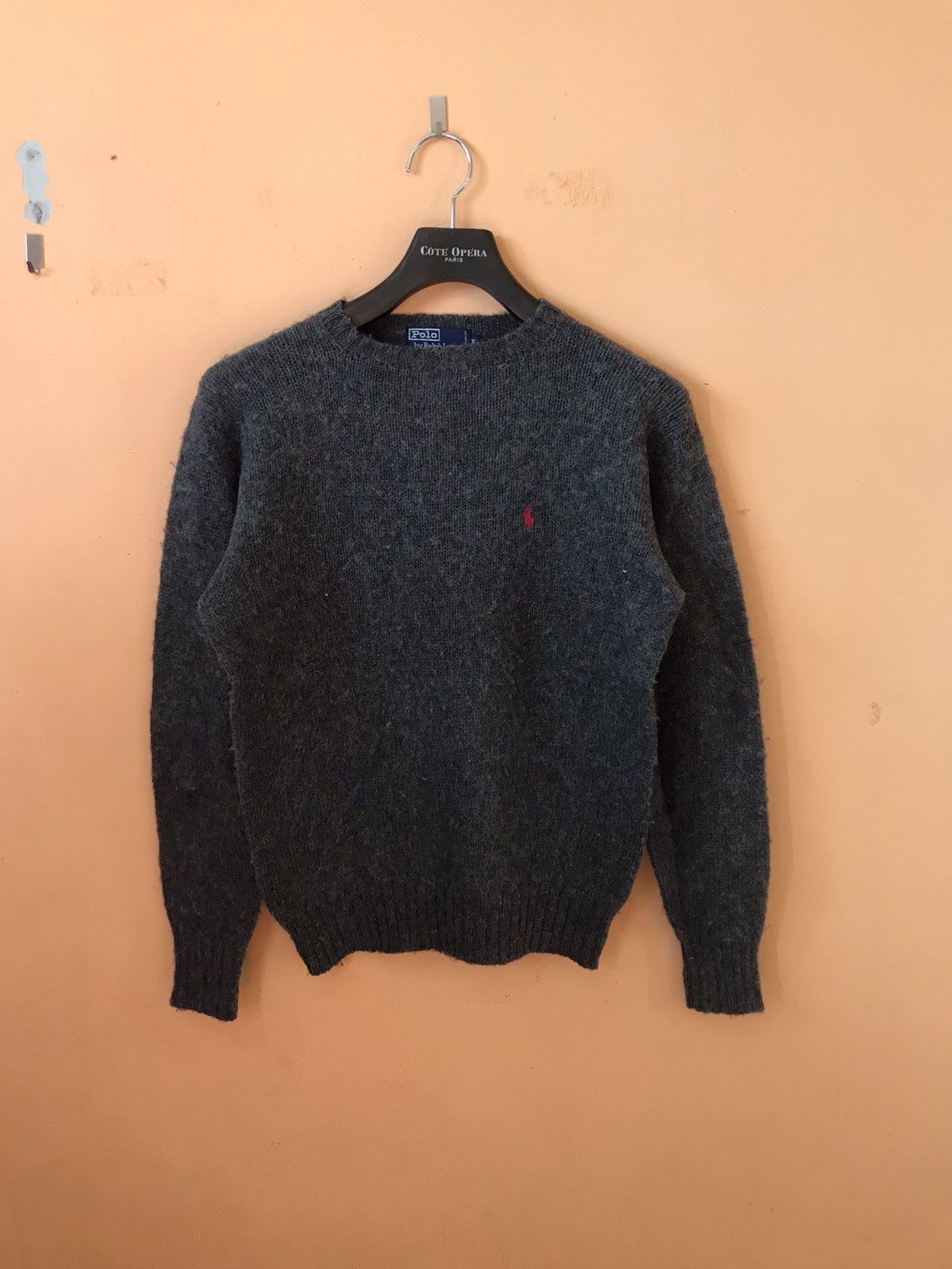 Polo Ralph Lauren × Ralph Lauren ‼️POLO RALPH LAUREN SWEATSHIRT KNIT 100% WOOL ‼️ Size US M / EU 48-50 / 2 - 1 Thumbnail