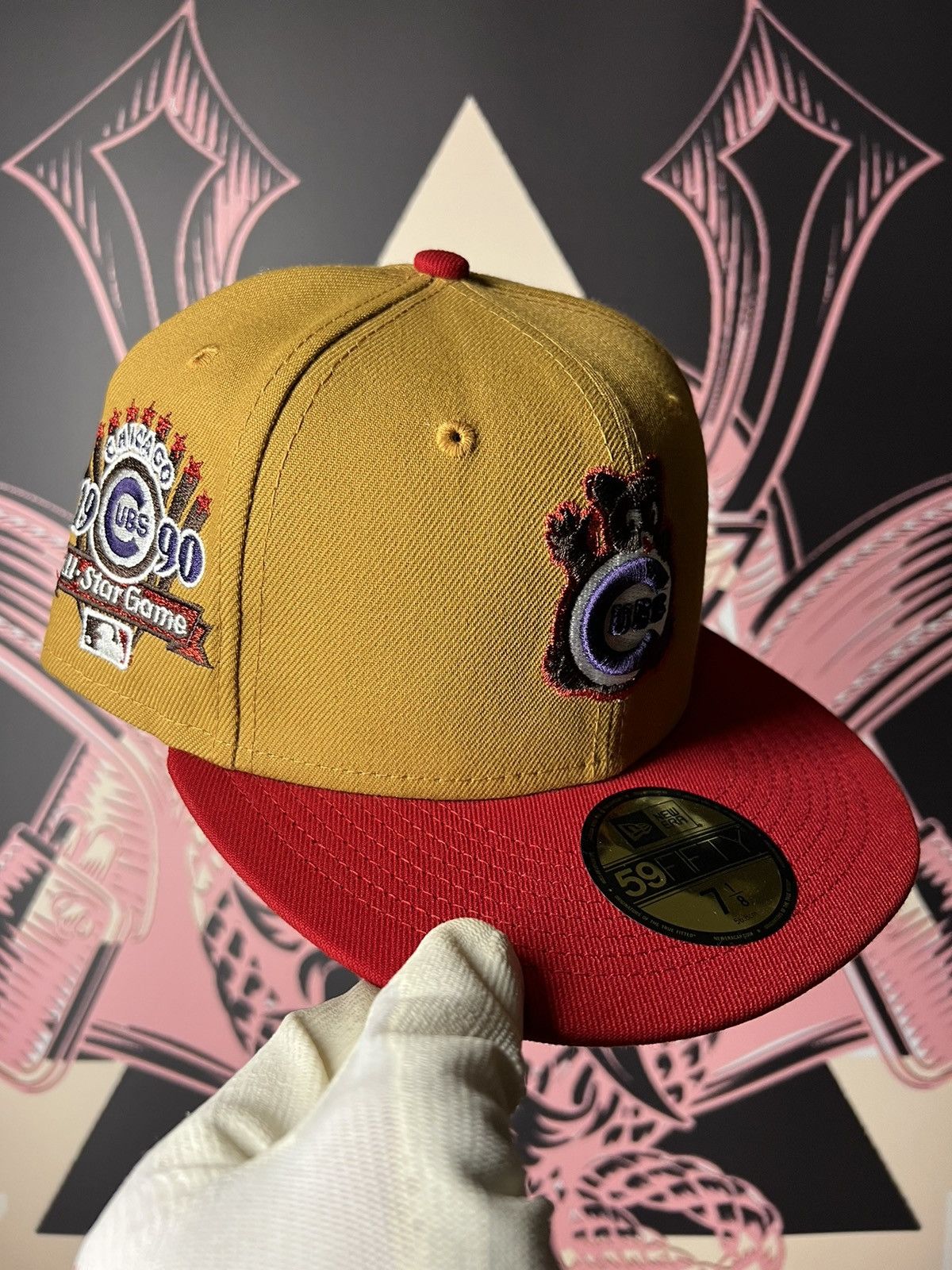 ExclusiveFitted Chicago Cubs “1990 ASG” (Size 7 1/8)