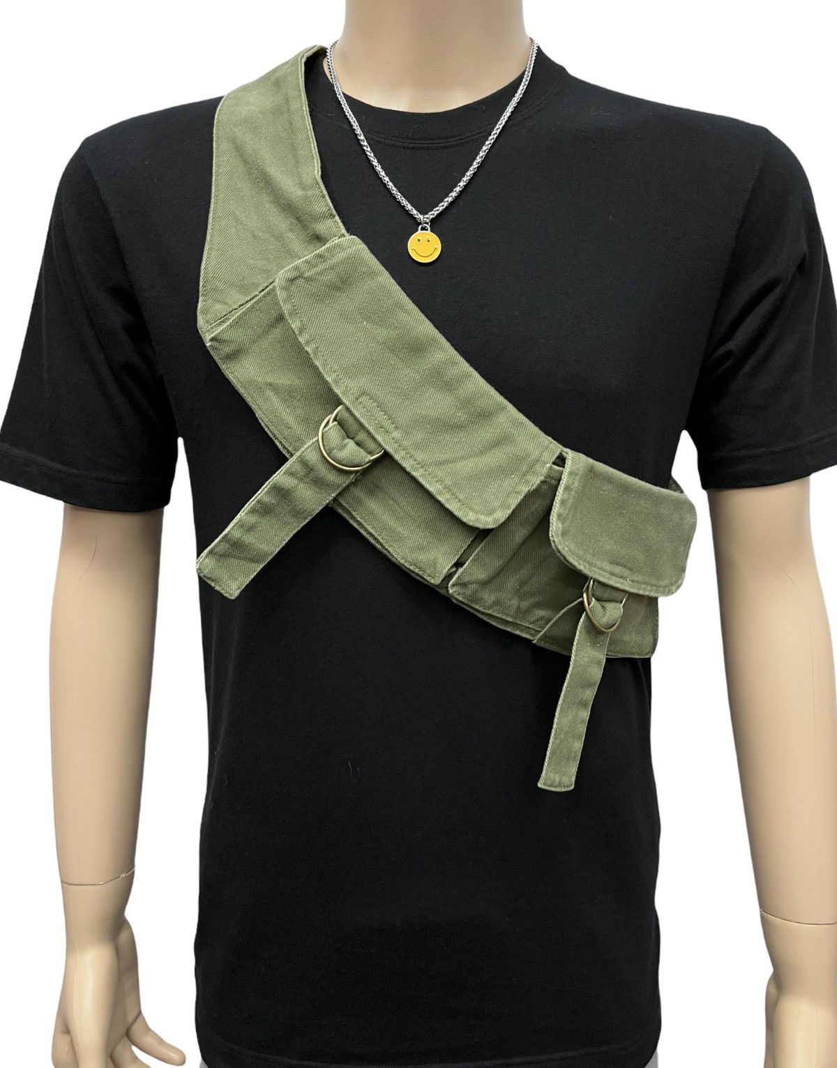 Japanese Brand Designer Custom Riot Military Waist Bag Undercover Inspired Size ONE SIZE - 1 Thumbnail