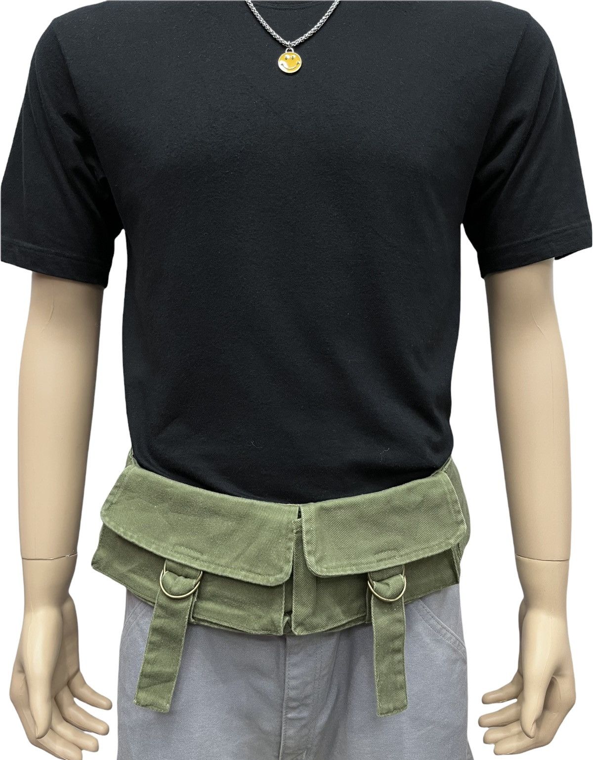 Japanese Brand Designer Custom Riot Military Waist Bag Undercover Inspired Size ONE SIZE - 2 Thumbnail