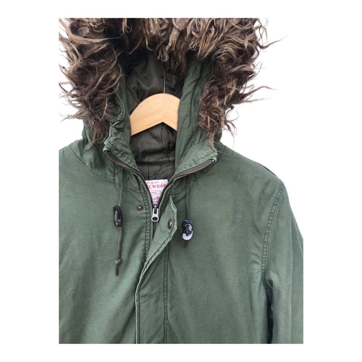 Japanese Brand 291295 Labo Military Style Fishtail Parka Hoodie Jacket Size US M / EU 48-50 / 2 - 3 Thumbnail