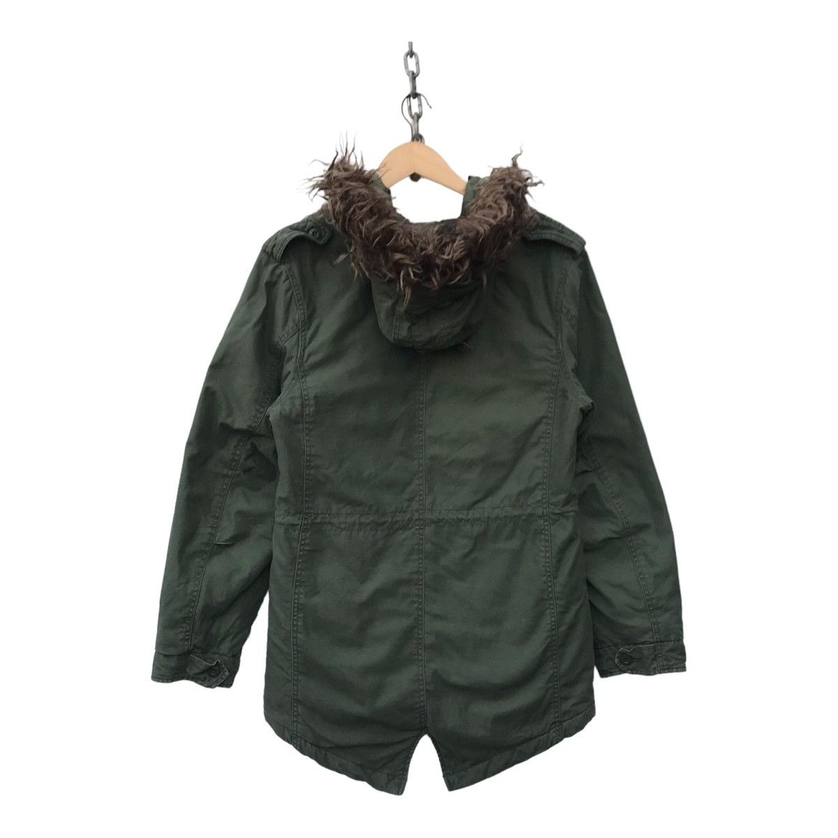 Japanese Brand 291295 Labo Military Style Fishtail Parka Hoodie Jacket Size US M / EU 48-50 / 2 - 7 Thumbnail