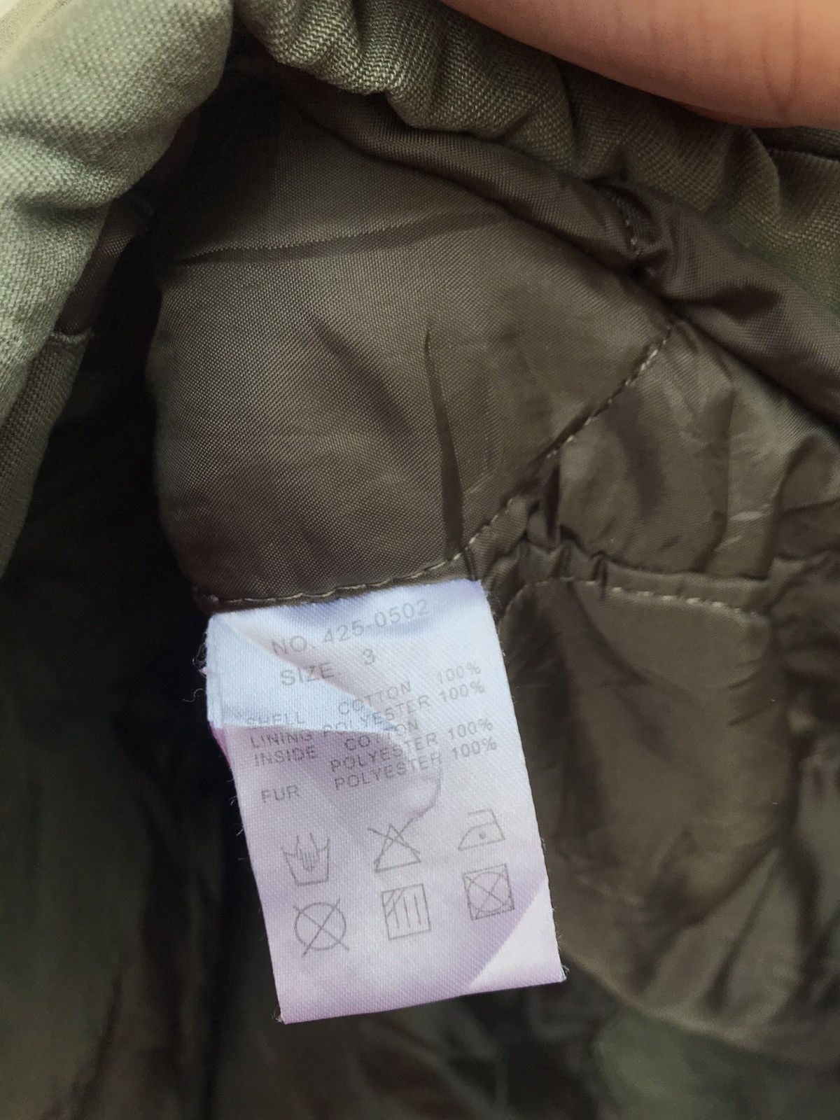 Japanese Brand 291295 Labo Military Style Fishtail Parka Hoodie Jacket Size US M / EU 48-50 / 2 - 8 Thumbnail