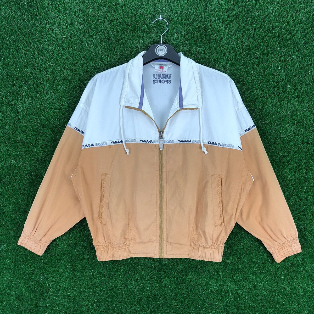 Vintage 80's Yamaha Sports Zipper Sweater