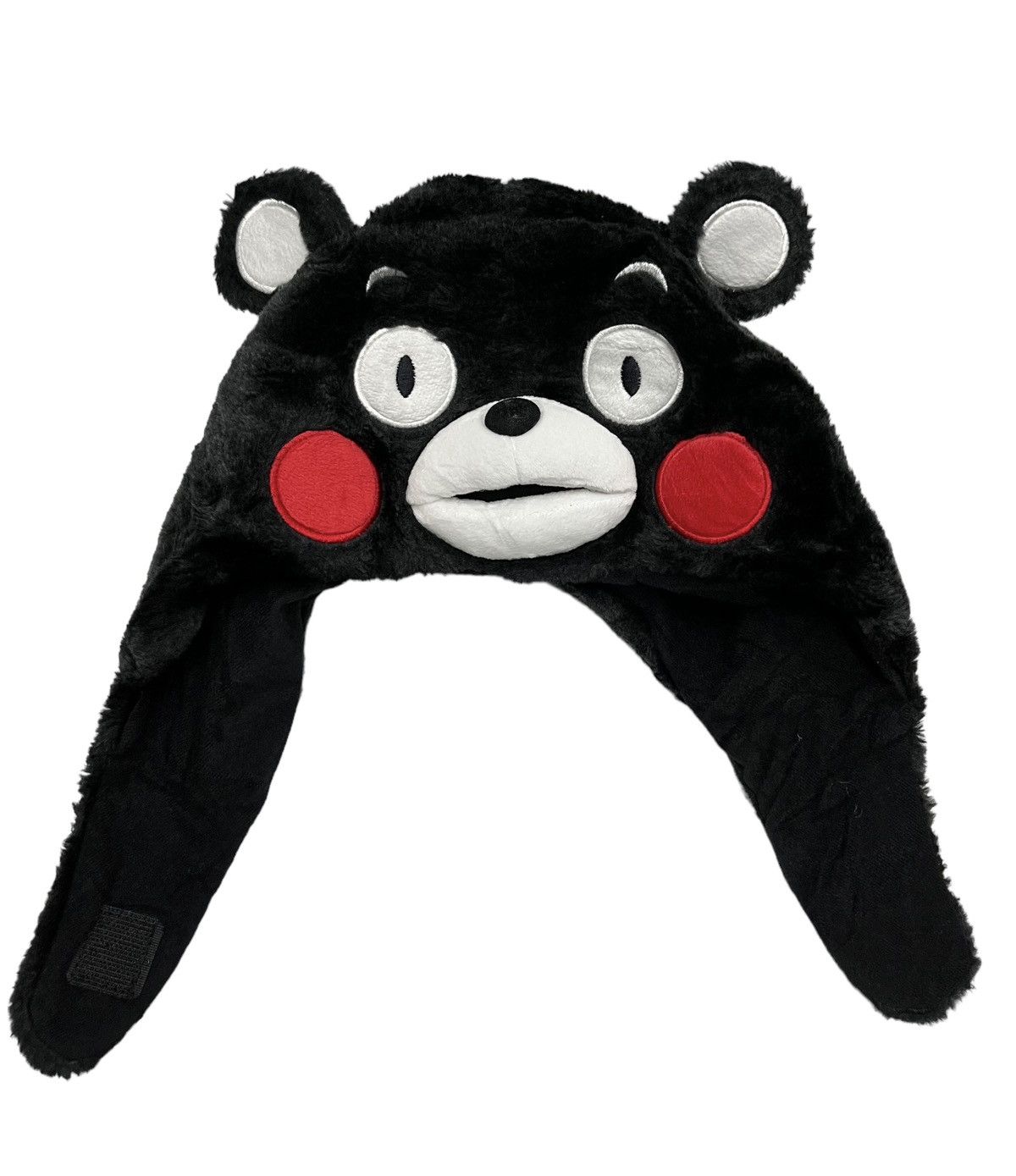 Japanese Brand Vtg KUMAMON Maskot Japan’s Most Popular Bear Acrylic Trapper Size ONE SIZE - 4 Thumbnail
