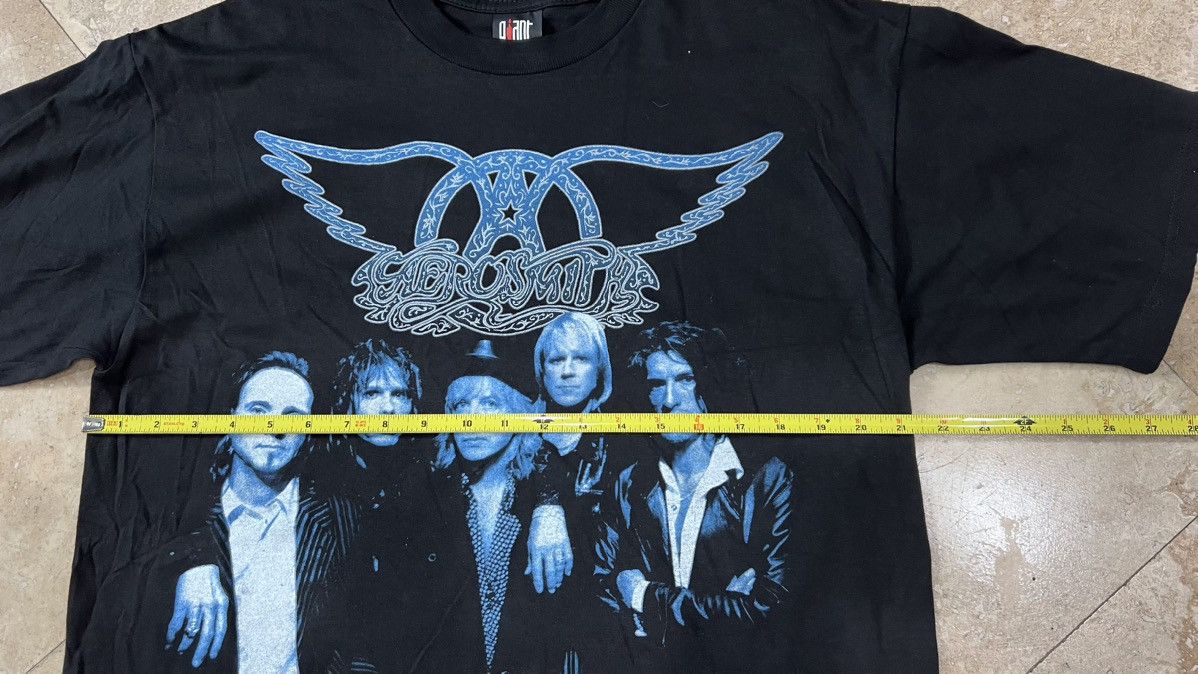 Aerosmith 1997 Aerosmith Nine Lives World Tour Size Large Giant Tag Size US L / EU 52-54 / 3 - 8 Thumbnail