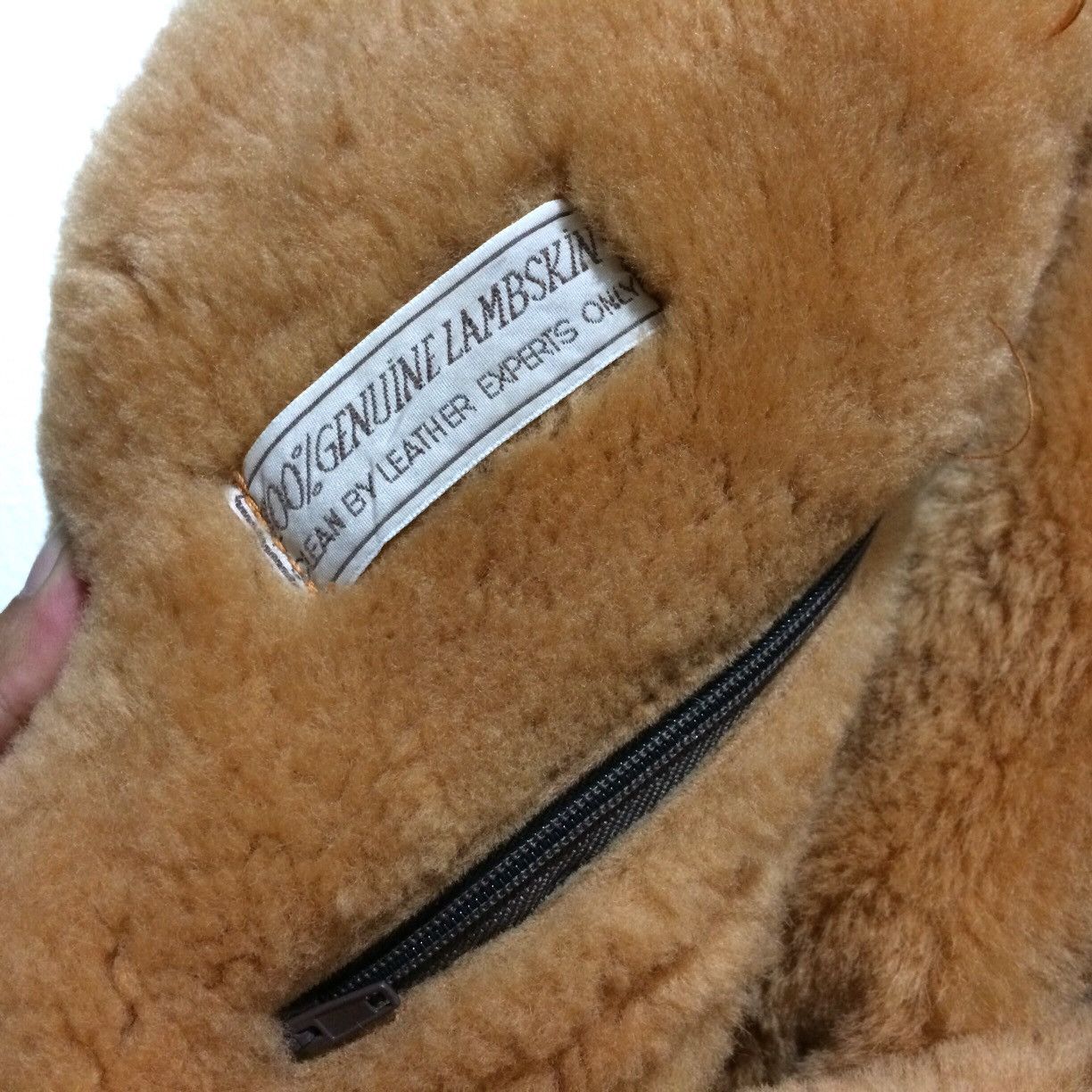 Vintage Vintage SHEARLING Original Lambskin 100% Jacket Size US L / EU 52-54 / 3 - 6 Thumbnail