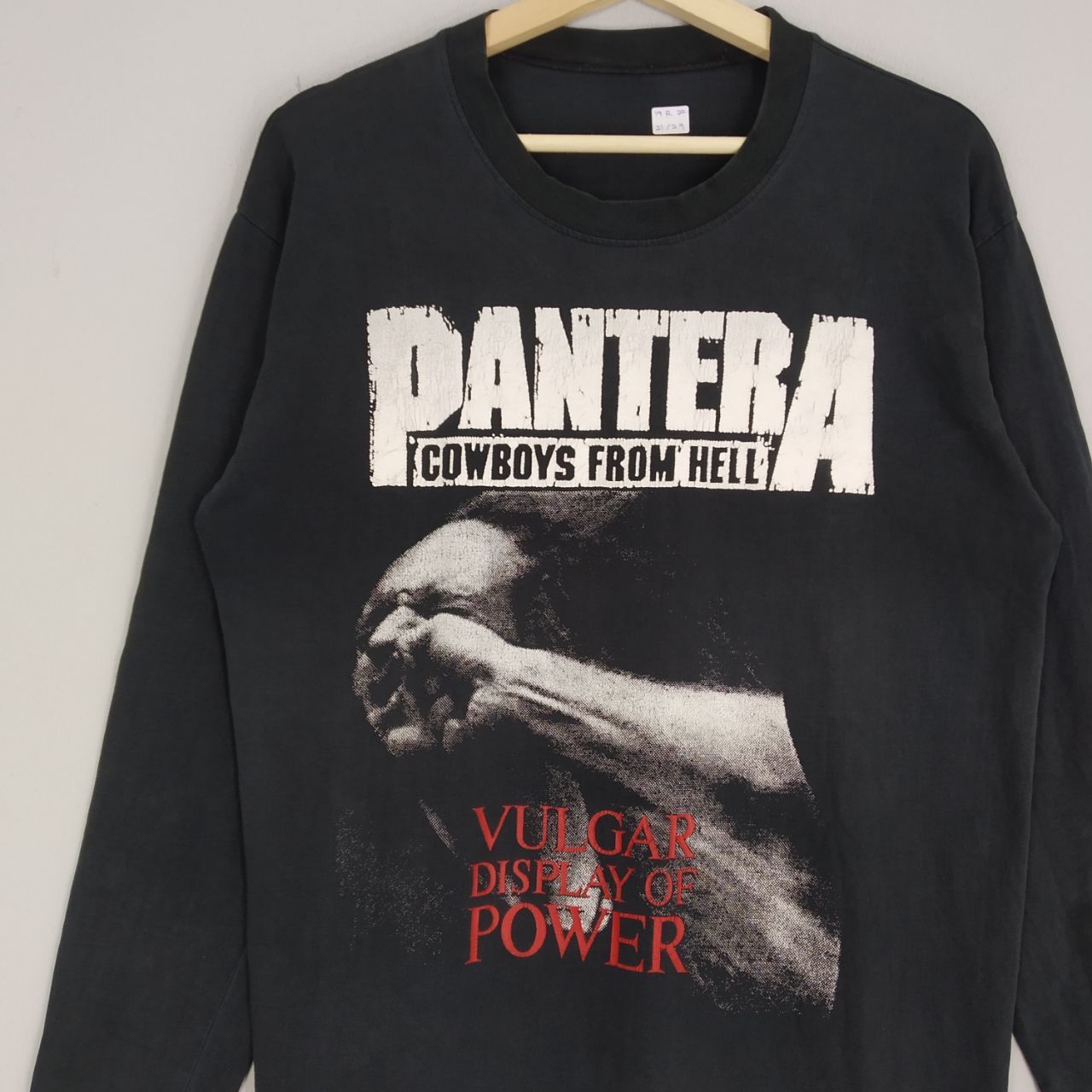 Band Tees Vintage Pantera American Heavy Metal Band T-shirt Backprint Size US L / EU 52-54 / 3 - 3 Thumbnail
