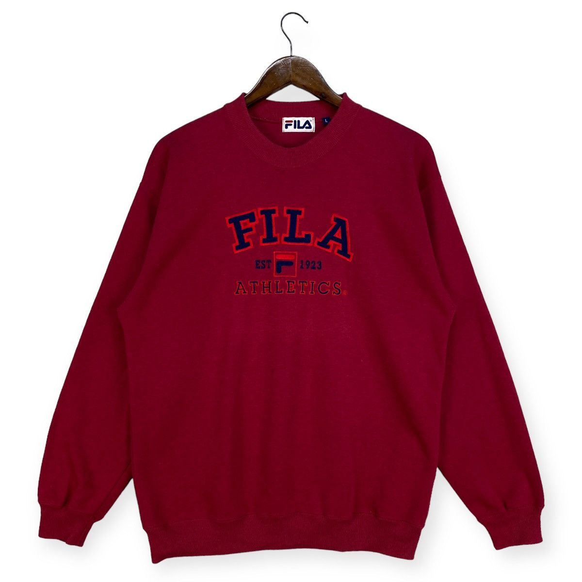 Fila Vintage Fila Athletics Sweatshirt Size US L / EU 52-54 / 3 - 1 Thumbnail