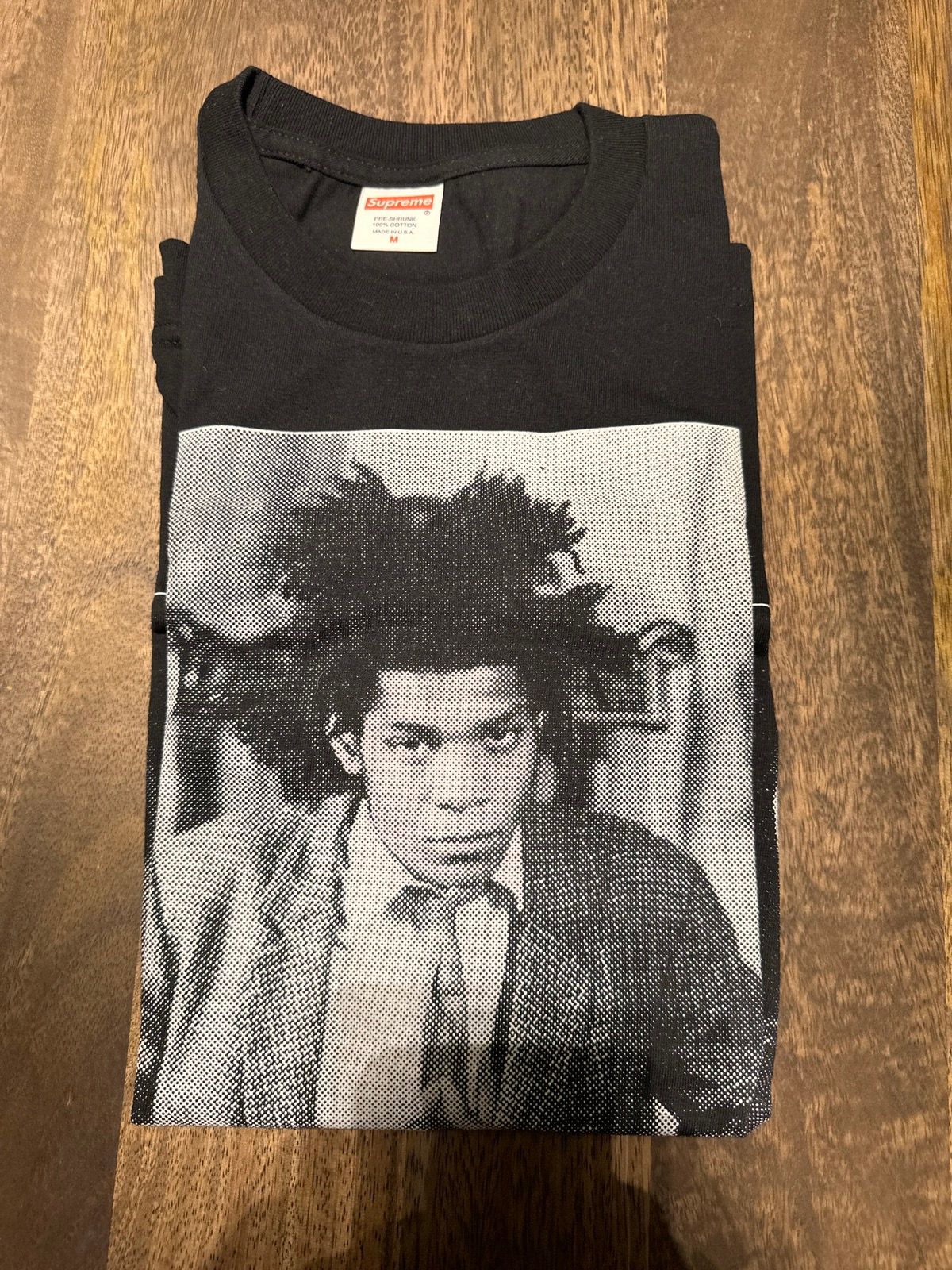 Supreme Supreme X Jean Michel Basquiat Portrait Tee 2013 Black