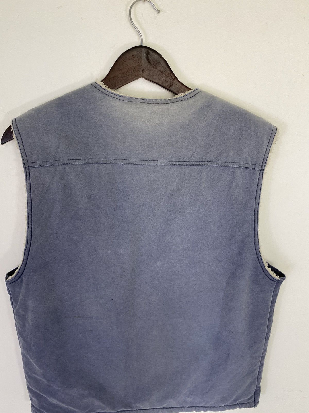Vintage Gcw23🔥Vintage EvenRiver Multi Pocket Sherpa Lining Vest Size US M / EU 48-50 / 2 - 10 Thumbnail