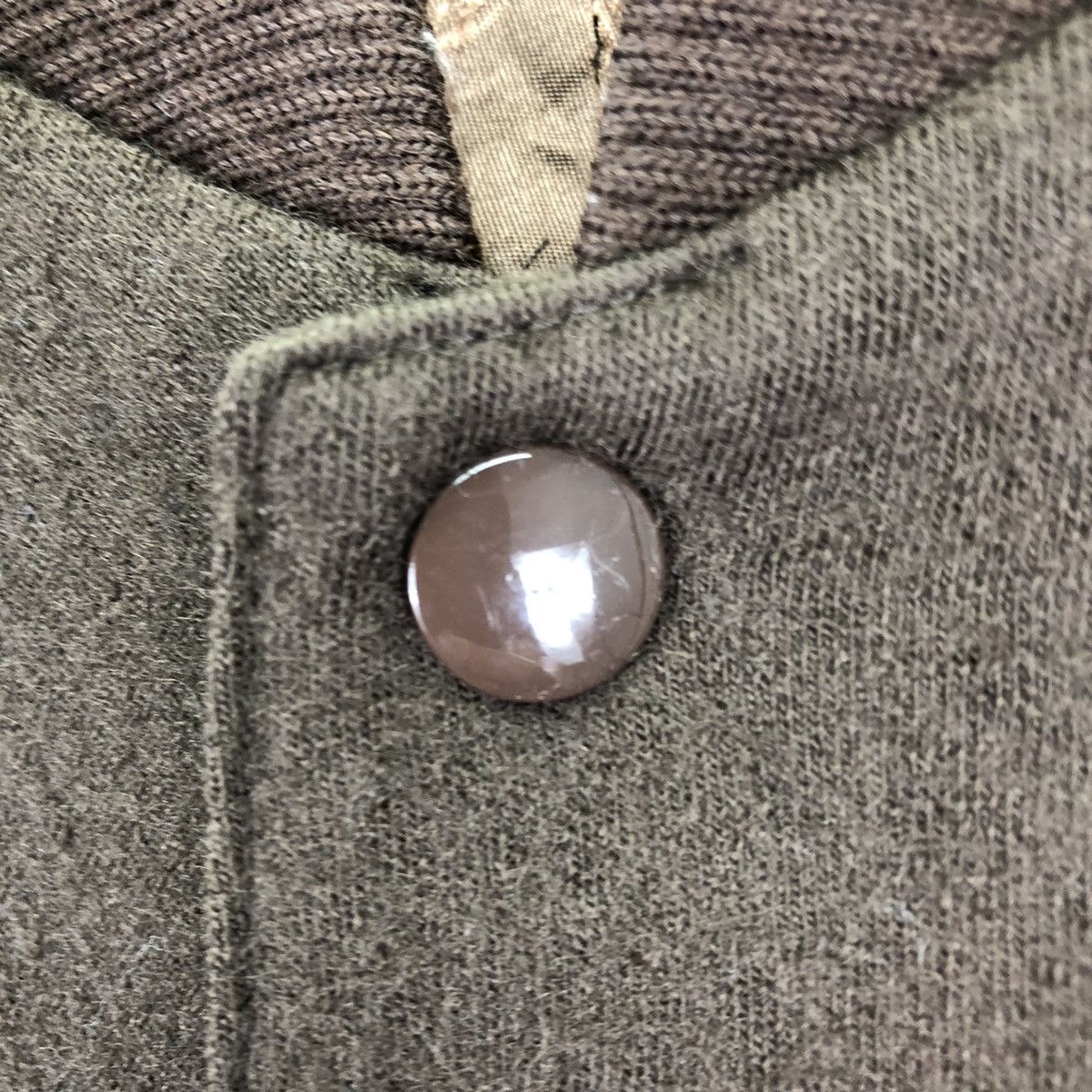 Japanese Brand Vintage 90's Wool Bomber Jacket Snap Button Up Size XS / US 0-2 / IT 36-38 - 8 Thumbnail