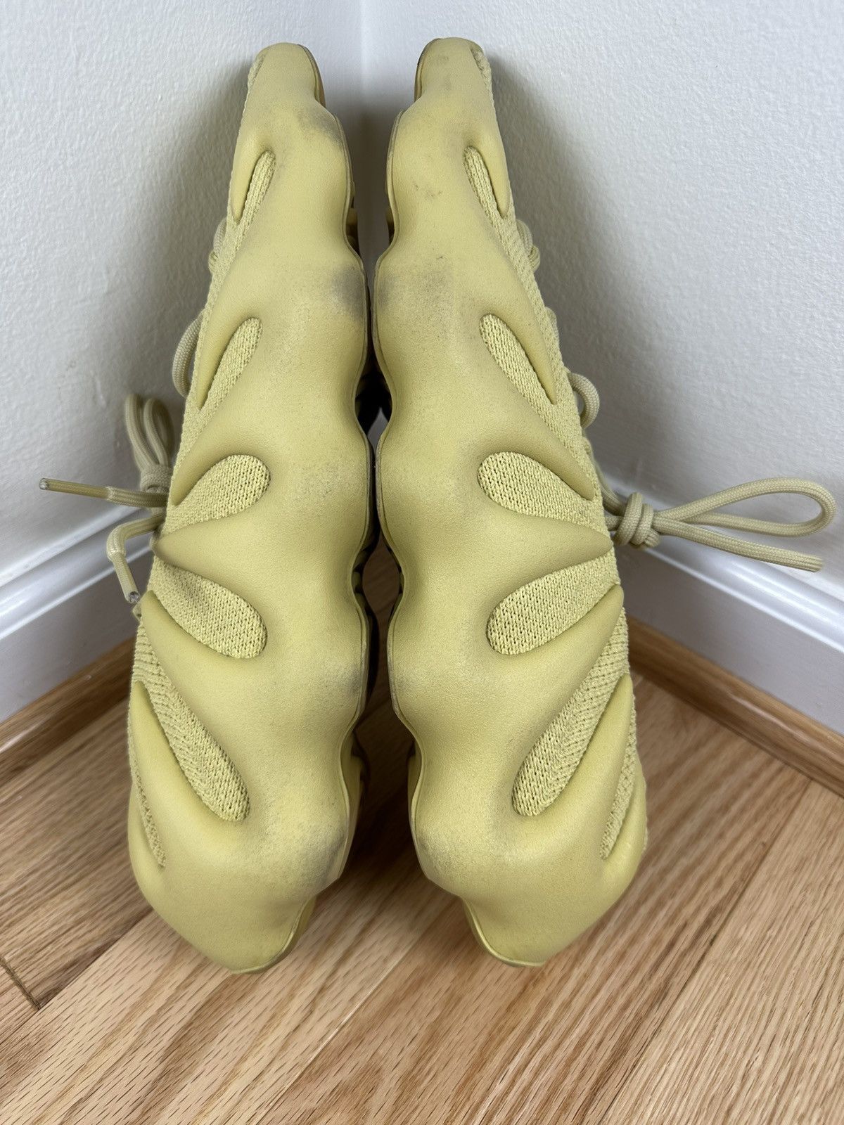 Adidas × Kanye West Adidas Yeezy Boost 450 Sulfur Size US 13 / EU 46 - 5 Thumbnail