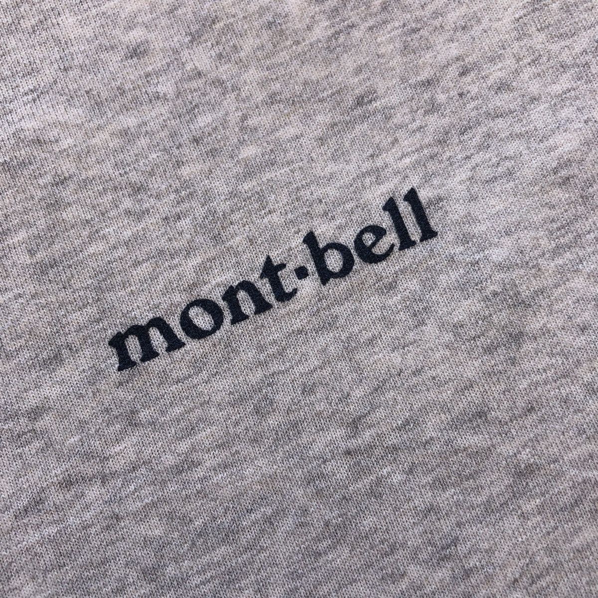 Montbell Vintage Y2K Montbell Long Sleeve Tee Round Collar Size US M / EU 48-50 / 2 - 5 Thumbnail