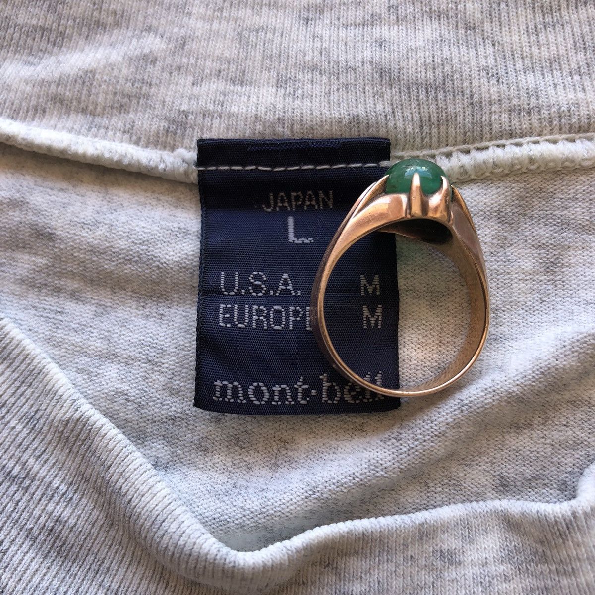 Montbell Vintage Y2K Montbell Long Sleeve Tee Round Collar Size US M / EU 48-50 / 2 - 9 Thumbnail
