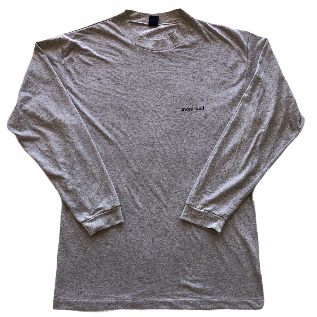 Montbell Vintage Y2K Montbell Long Sleeve Tee Round Collar Size US M / EU 48-50 / 2 - 1 Thumbnail