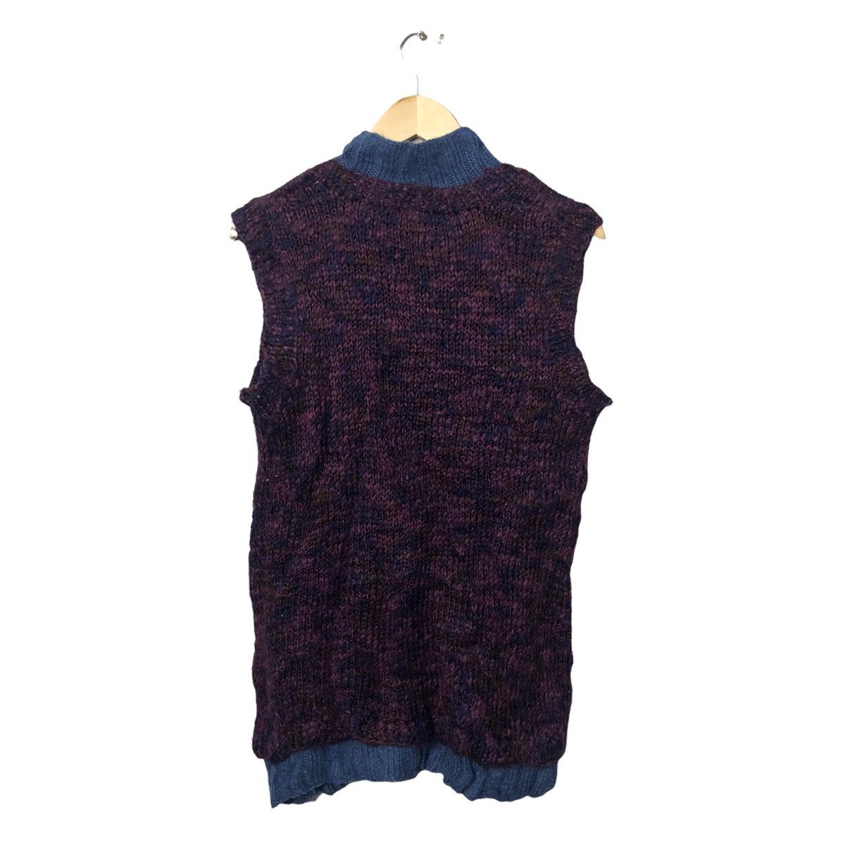 Aran Isles Knitwear Vintage Unbranded Crewneck Sleeveless Knitwear Size S / US 4 / IT 40 - 4 Thumbnail