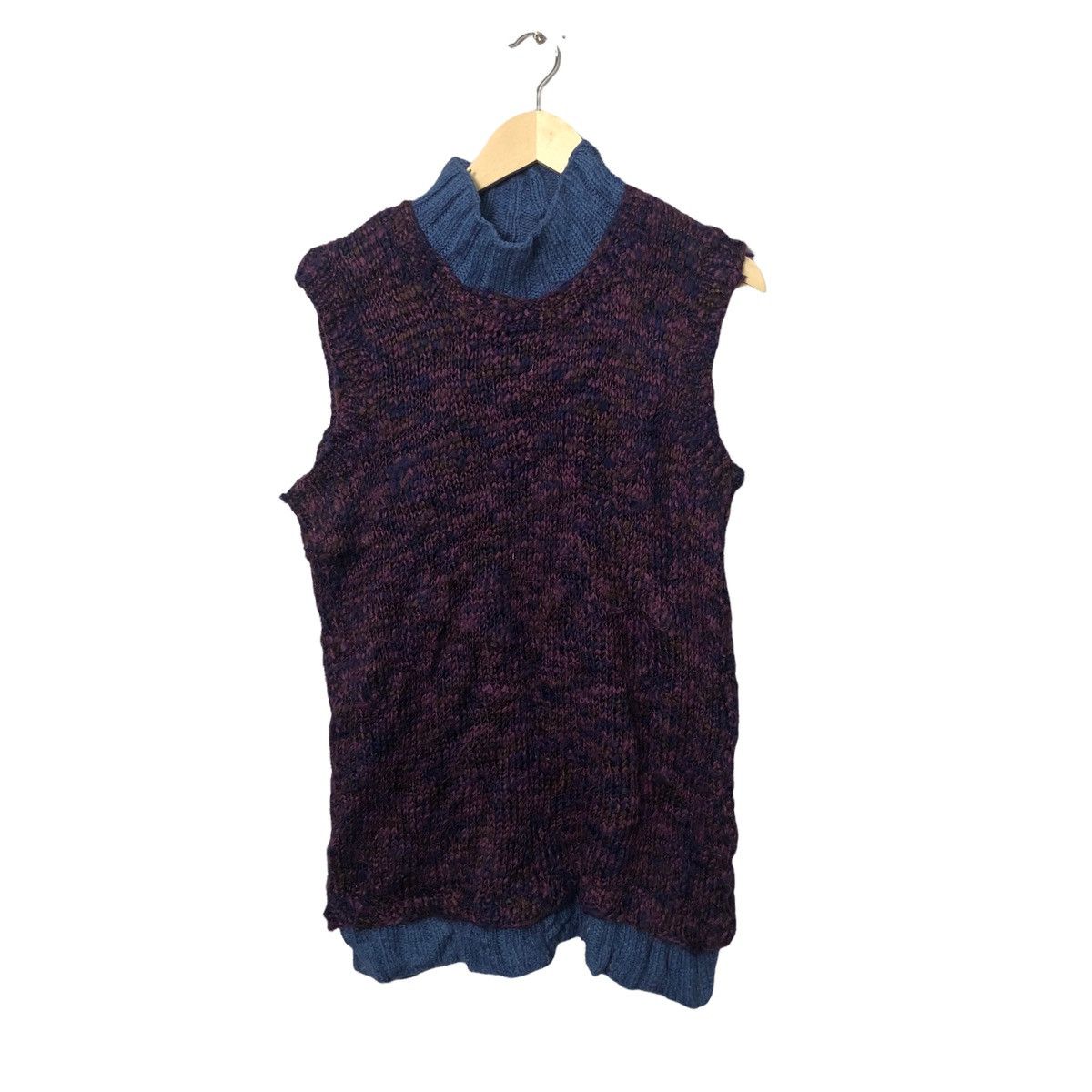 Aran Isles Knitwear Vintage Unbranded Crewneck Sleeveless Knitwear Size S / US 4 / IT 40 - 1 Thumbnail