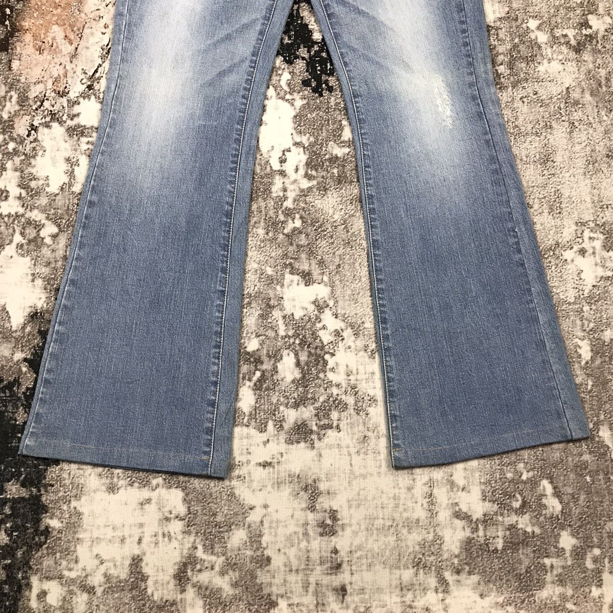 Designer × Japanese Brand × Vintage Vintage Japanese Hbis Flare Light Wash Jeans Size 28" / US 6 / IT 42 - 4 Thumbnail