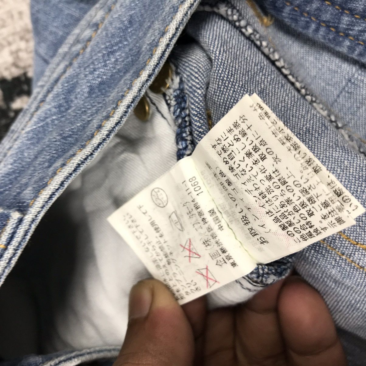 Designer × Japanese Brand × Vintage Vintage Japanese Hbis Flare Light Wash Jeans Size 28" / US 6 / IT 42 - 13 Thumbnail