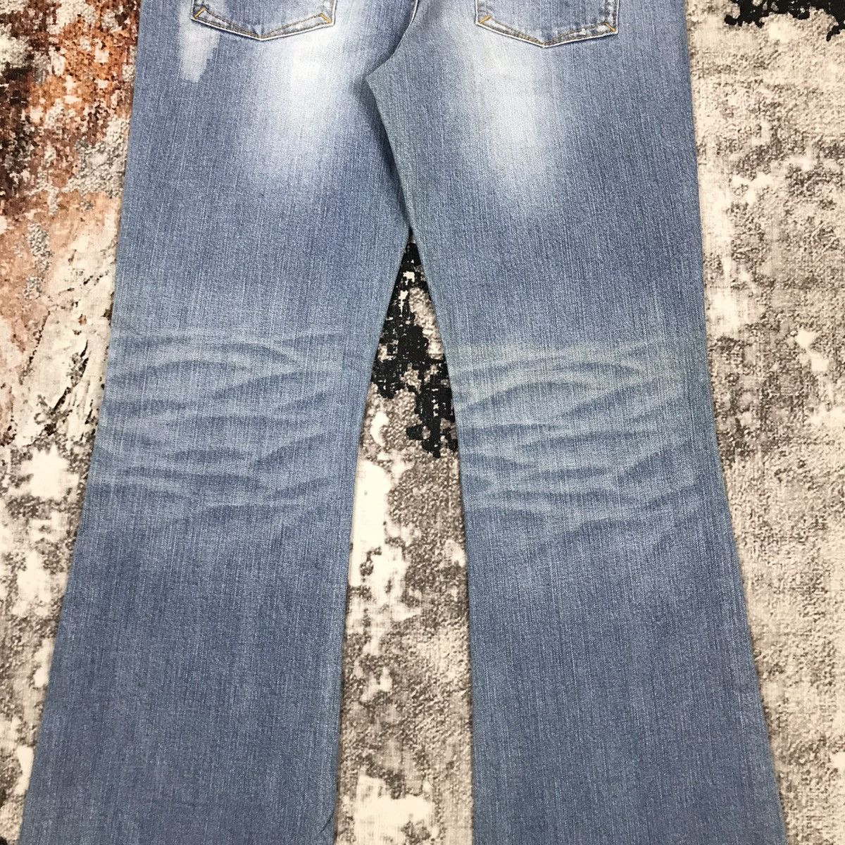 Designer × Japanese Brand × Vintage Vintage Japanese Hbis Flare Light Wash Jeans Size 28" / US 6 / IT 42 - 10 Thumbnail