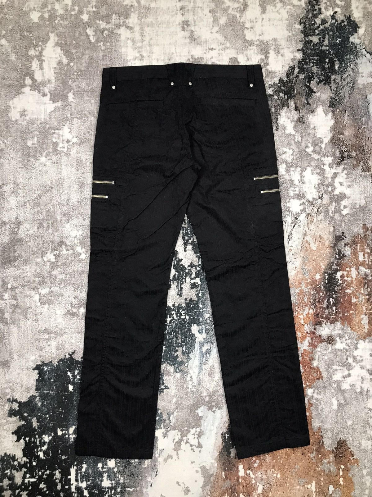 Designer × Japanese Brand × Vintage Vintage Japanese Buana Giornata Stripe Designs Cargo Pants Size US 33 - 6 Thumbnail
