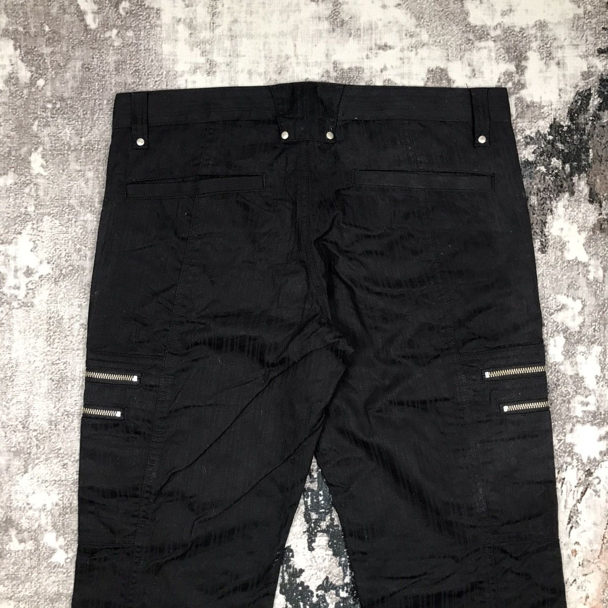 Designer × Japanese Brand × Vintage Vintage Japanese Buana Giornata Stripe Designs Cargo Pants Size US 33 - 7 Thumbnail