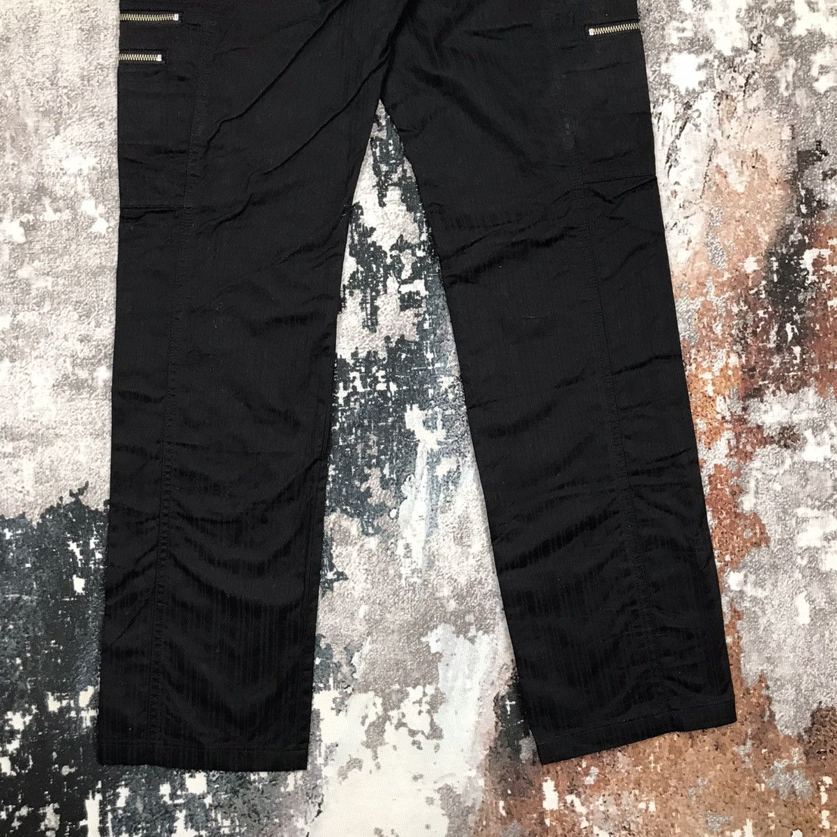 Designer × Japanese Brand × Vintage Vintage Japanese Buana Giornata Stripe Designs Cargo Pants Size US 33 - 8 Thumbnail