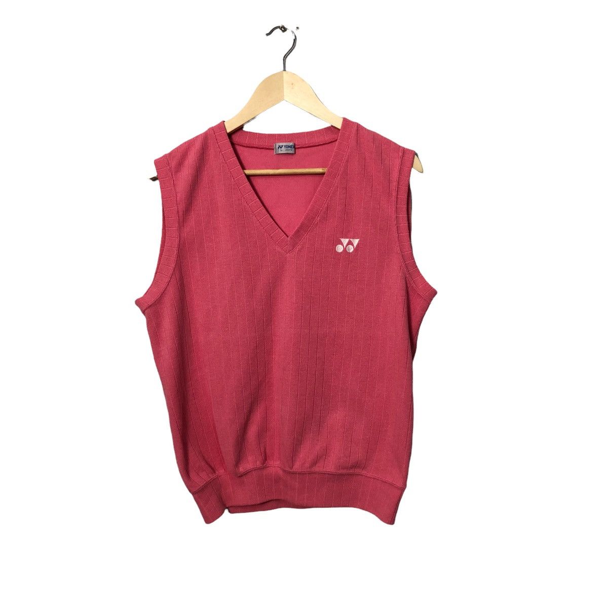 Japanese Brand Vintage Yonex V Neck Sleeveless Size US M / EU 48-50 / 2 - 1 Thumbnail