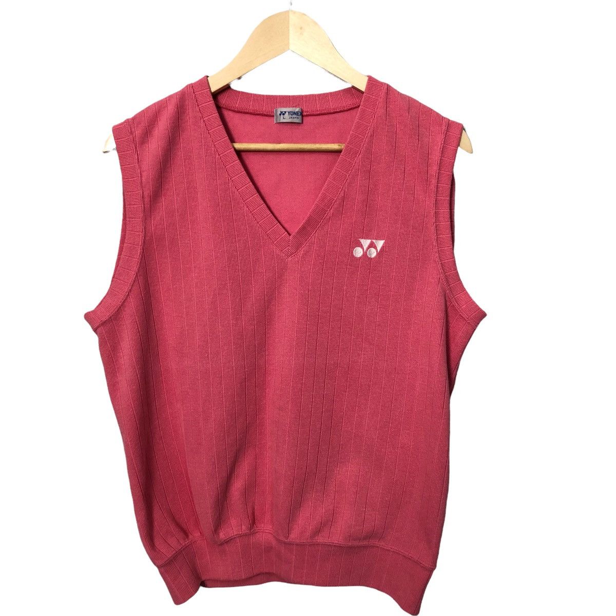 Japanese Brand Vintage Yonex V Neck Sleeveless Size US M / EU 48-50 / 2 - 2 Thumbnail