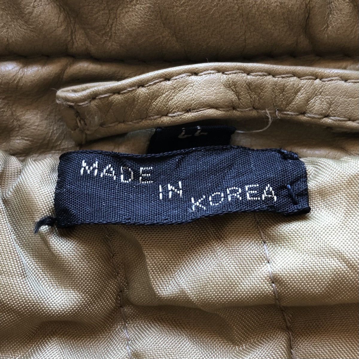 Japanese Brand Vintage 80's Leather Jacket Zipper by Dolphin Size US XL / EU 56 / 4 - 16 Thumbnail