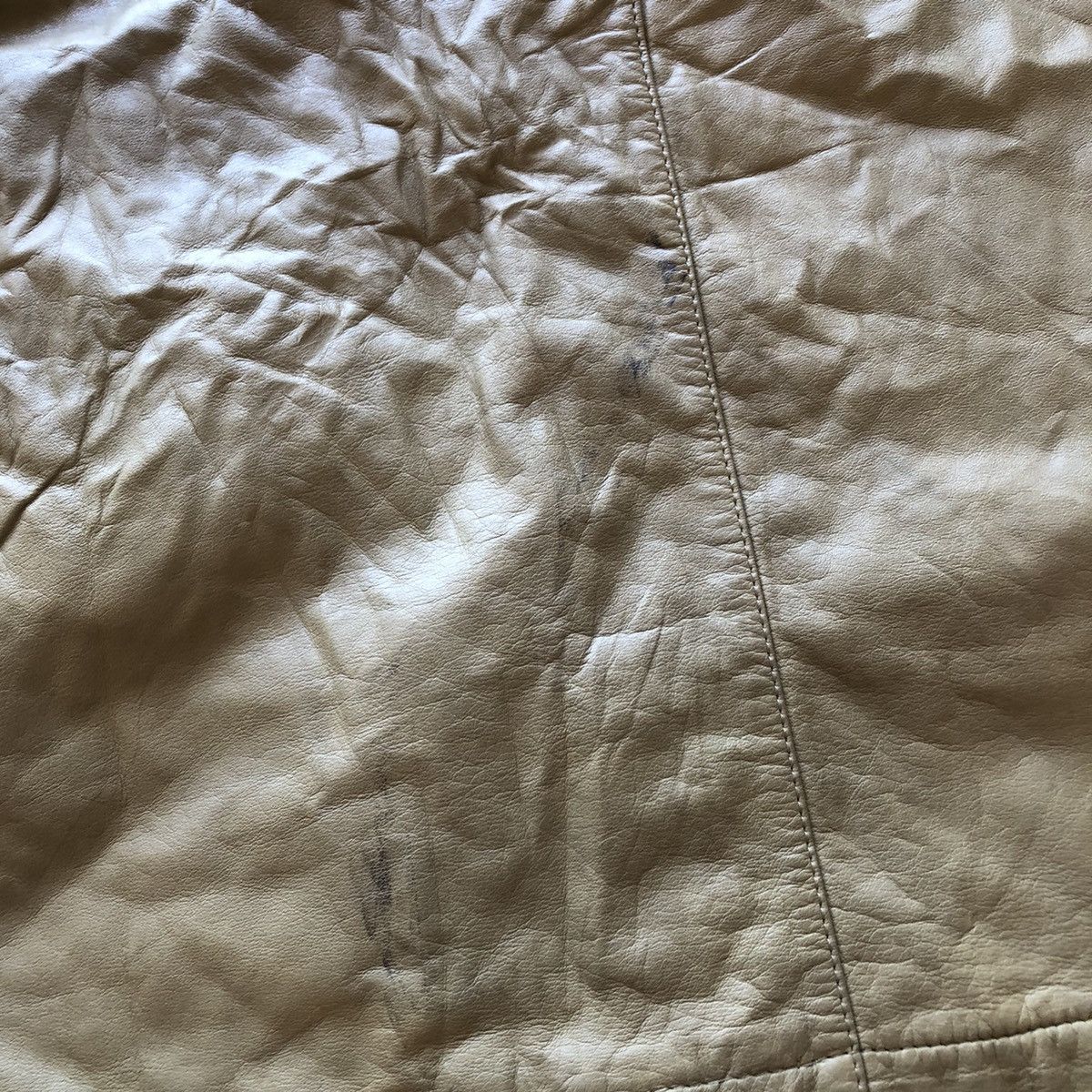 Japanese Brand Vintage 80's Leather Jacket Zipper by Dolphin Size US XL / EU 56 / 4 - 15 Thumbnail