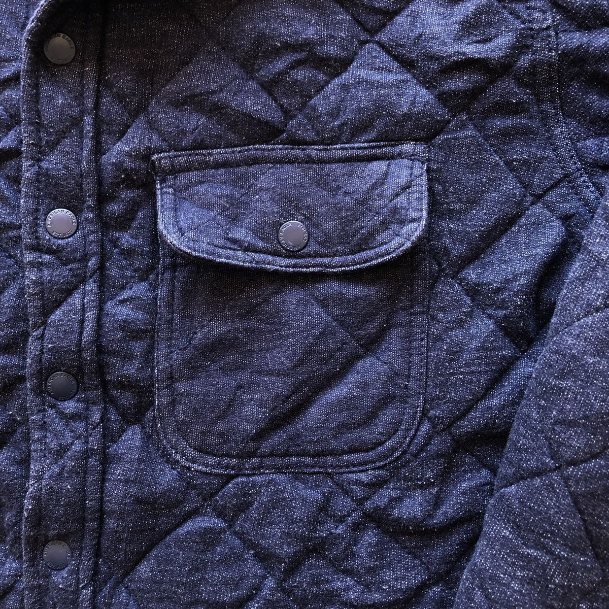 American Eagle Outfitters Flannel Quilted Snap Button Up By American Eagle Outfitters Size US L / EU 52-54 / 3 - 9 Thumbnail