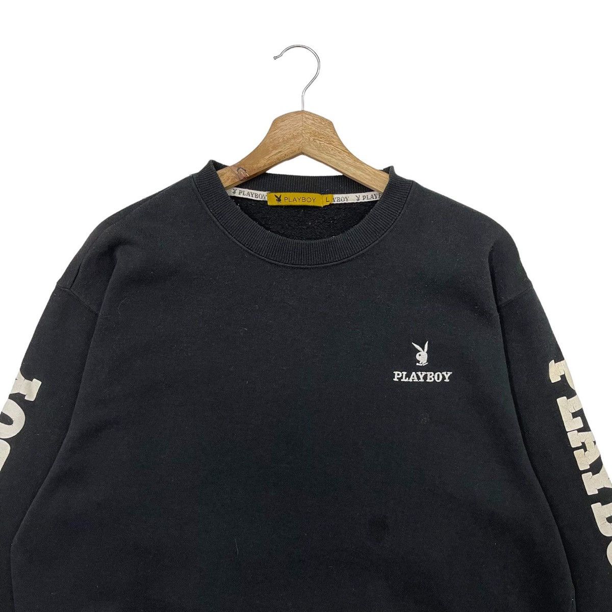 Playboy Vintage Playboys Big Back Logo Crewneck Sweatshirt Size M Size US M / EU 48-50 / 2 - 8 Thumbnail