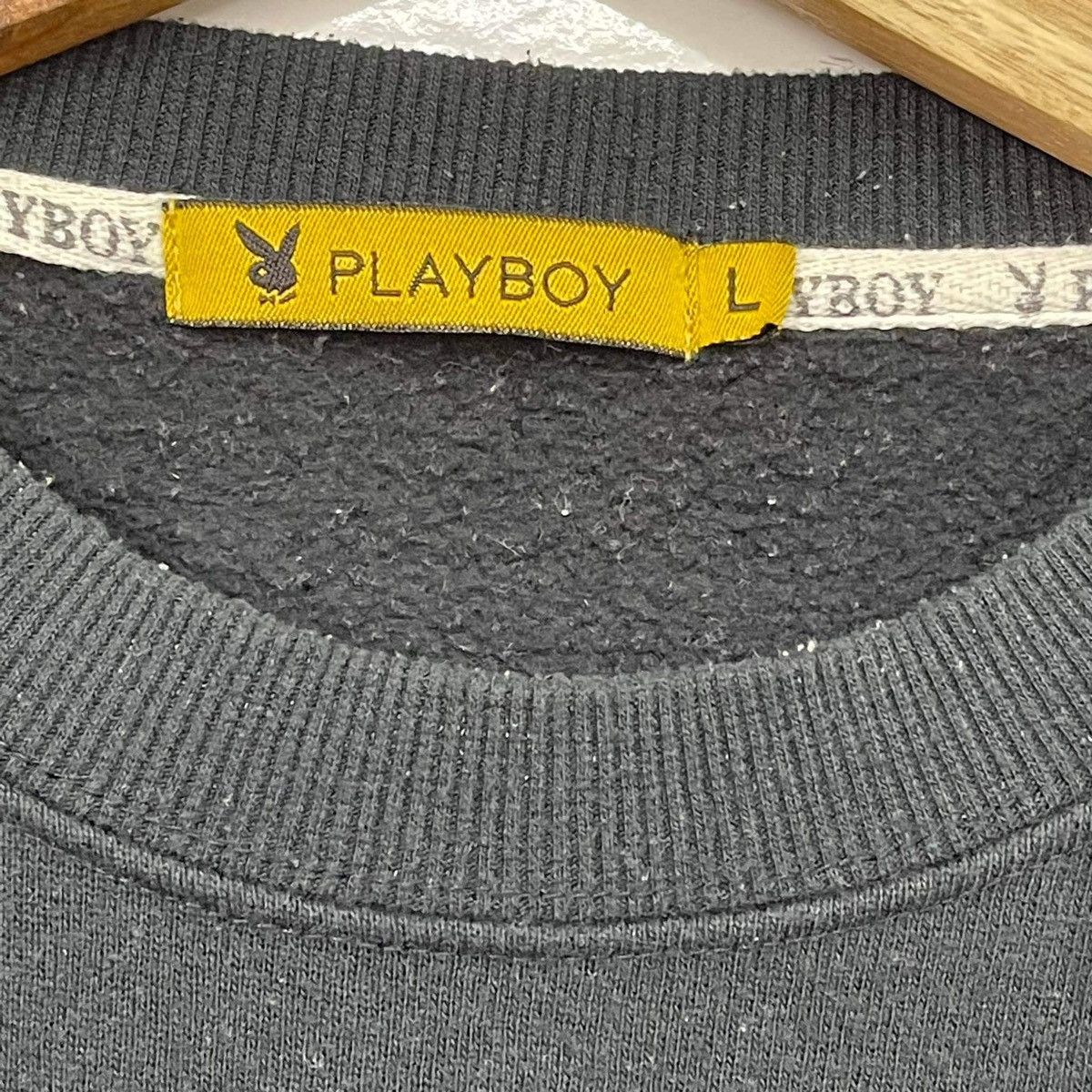 Playboy Vintage Playboys Big Back Logo Crewneck Sweatshirt Size M Size US M / EU 48-50 / 2 - 11 Thumbnail