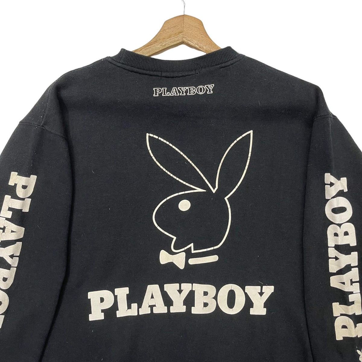 Playboy Vintage Playboys Big Back Logo Crewneck Sweatshirt Size M Size US M / EU 48-50 / 2 - 4 Thumbnail